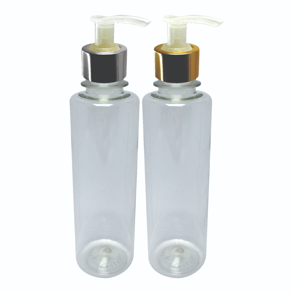 24 Frasco Plástico Cristal Pet 250ml Válv Bico Pato L Cos