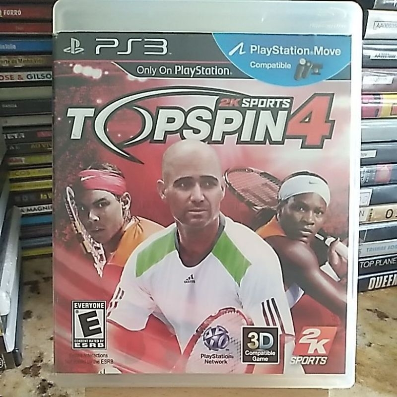 JOGOS PS3- TOPSPIN 4 - ORIGINAL