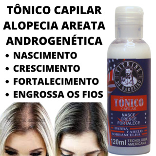 Tônico Capilar P/ Reduzir Queda De Cabelo e Hidratar Os Fios em Oferta na Shopee