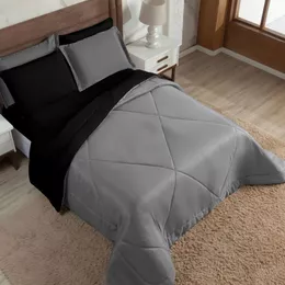Edredom Cama Quarto Casal Queen Dupla Face Quentinho
