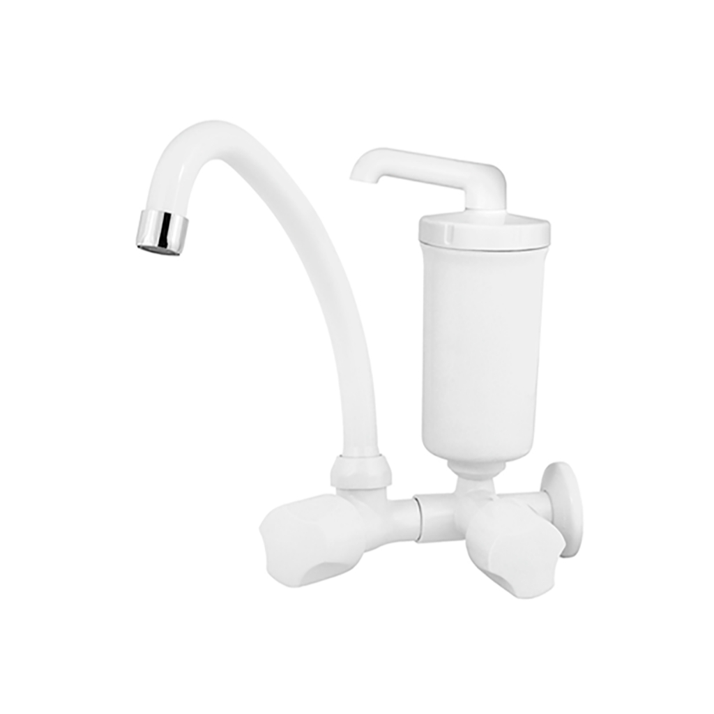 Torneira com Filtro Viqua Foz Bica Móvel ABS Tripla Filtração em Oferta na Shopee