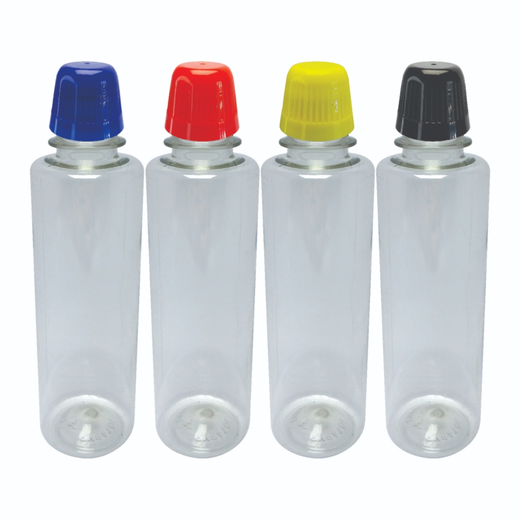 216 Frascos Plástico Cristal Pet 250ml C/ Tampa Dosadora Cos