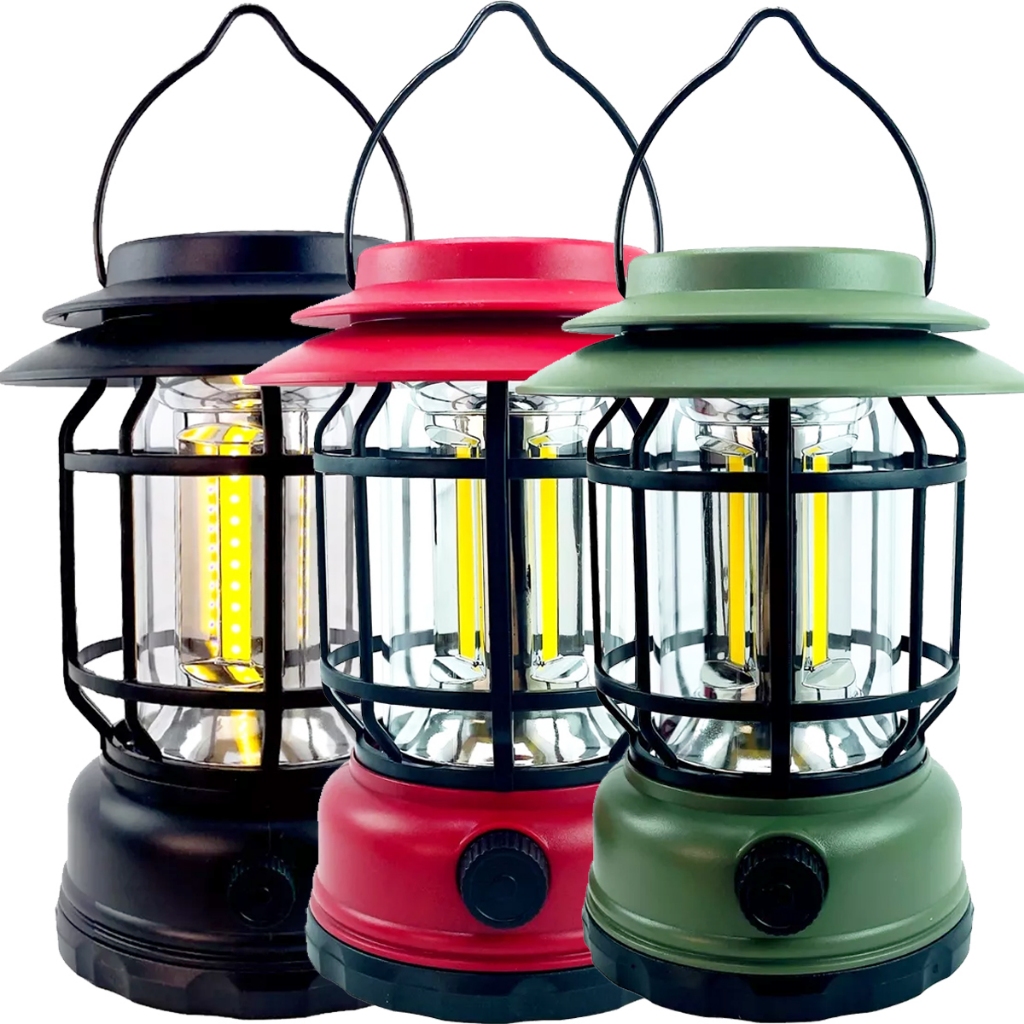 Lanterna Lampião 4 Em 1 Para Pescas Camping Solar Acampamento Viagens À Prova D'água em Oferta na Shopee