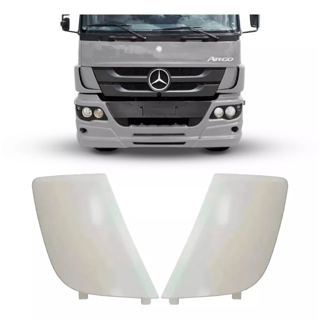 Acabamento Defletor Ar Compatível Mb Atego 1419 1726 2426 Após 2012 em Oferta na Shopee