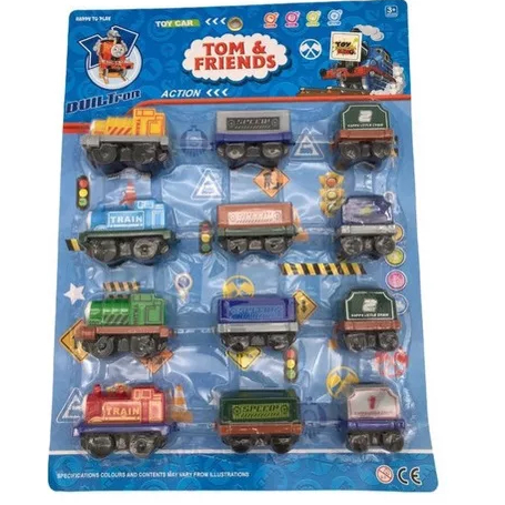 Brinquedo Kit Trens Thomas E Seus Amigos e Vagões .