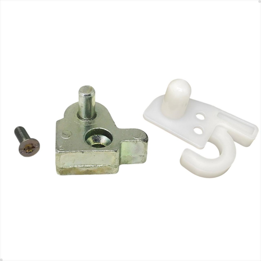 Pino Da Porta + Bucha + Parafuso Geladeira Dc48 Df50 Dc50x Dfn50 Dfn49 Electrolux