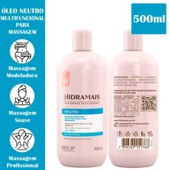 Óleo De Massagem Neutro Hidramais 500ml