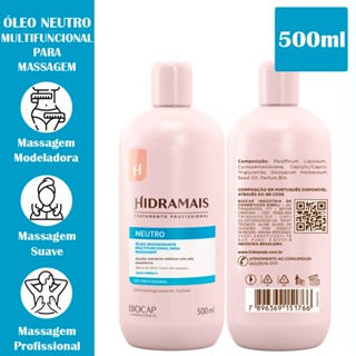 Óleo De Massagem Neutro Hidramais 500ml em Oferta na Shopee