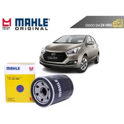 Filtro de Óleo Hyundai Hb20 Hb20s 1.0 12v 2013 a 2019 Original Mahle Metal Leve