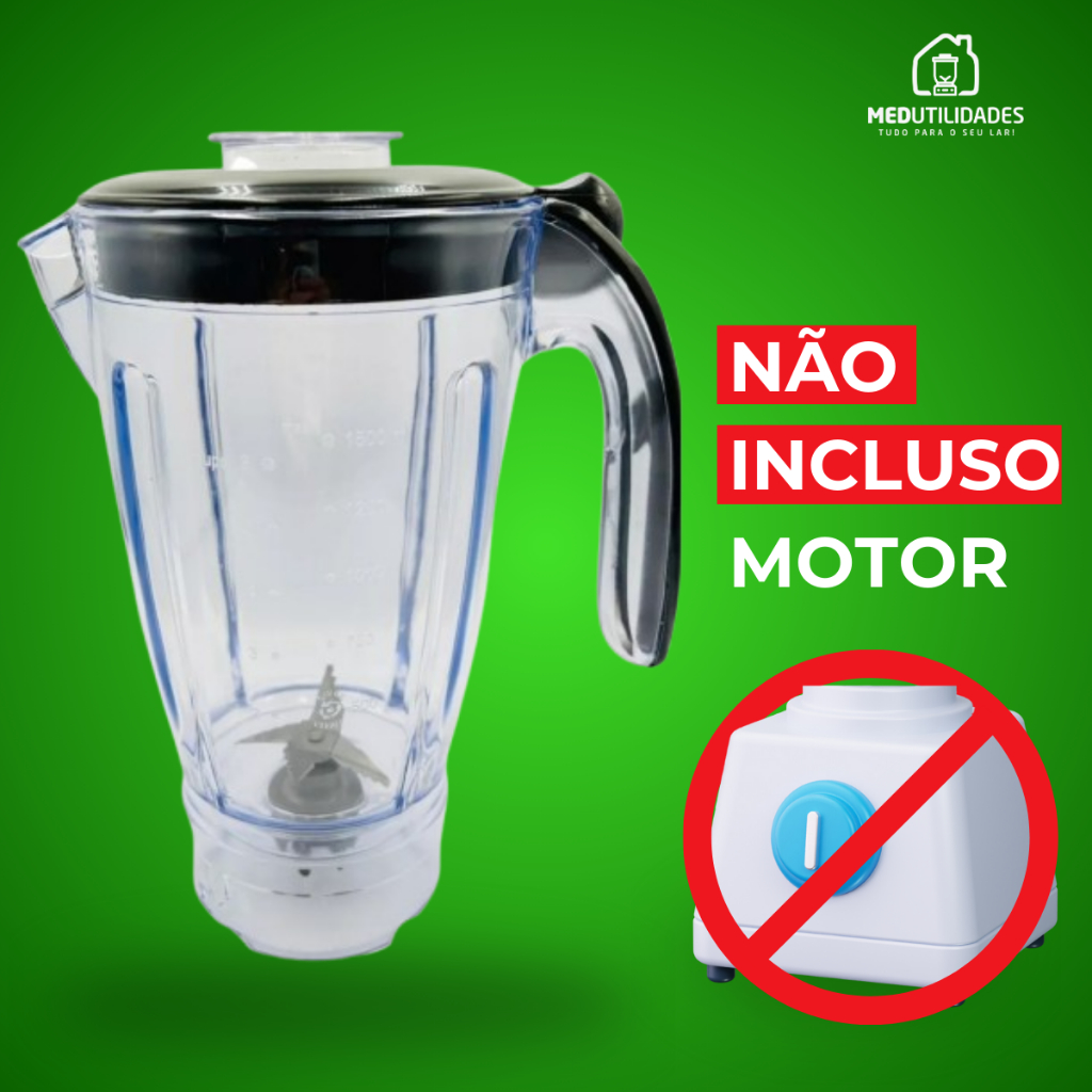 Copo serve para Liquidificador Electrolux EBS30 Sangel Tampa Preta