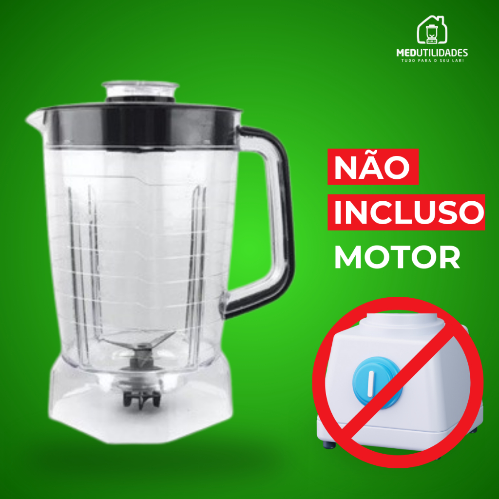Copo Serve Para Liquidificador Oster Power 1400 Full Oliq 606 / 610 em Oferta na Shopee