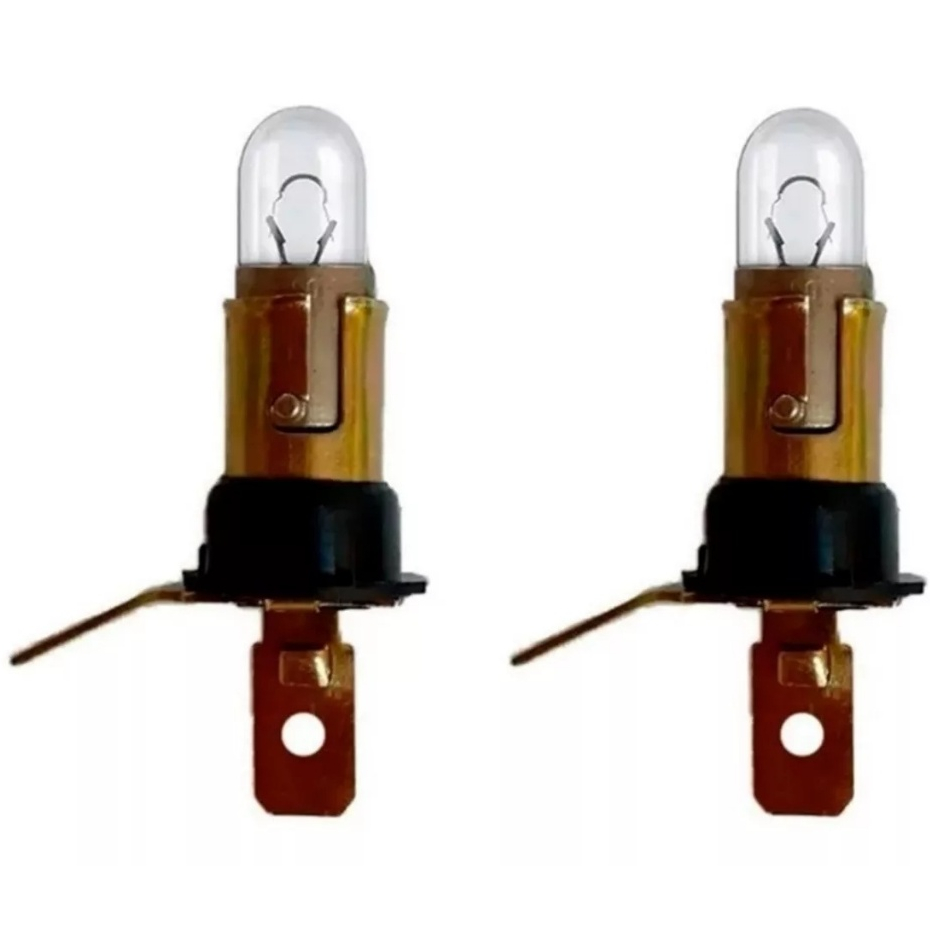 Par Soquete com lampadas 69 Lanterna Farol Fusca Kombi Brasilia sinaleira meia luz iluminacao