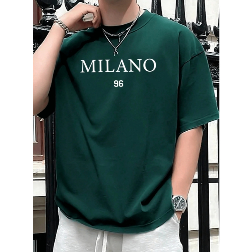 Camiseta Masculina MILANO Estampadas Manga Curta Verão