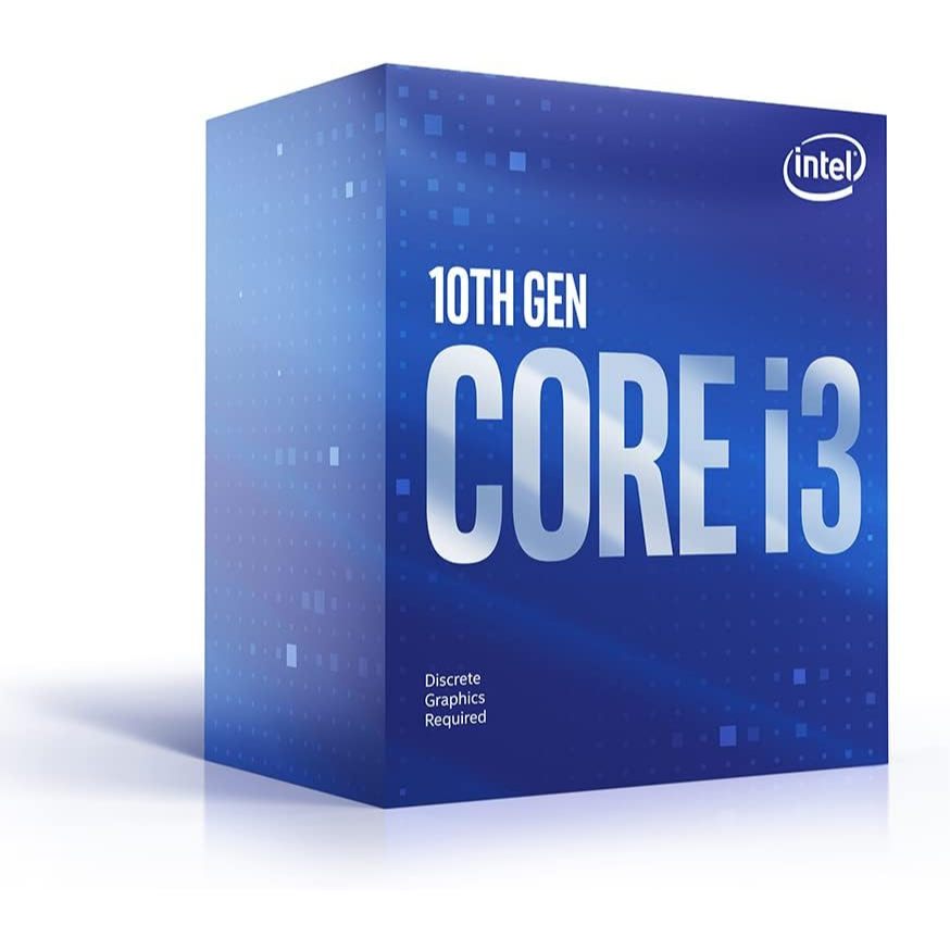 PROCESSADOR INTEL CORE I3-10100F 3.60GHz (MAX TURBO 4.30GHz) DDR4 CACHE 6MB LGA1200