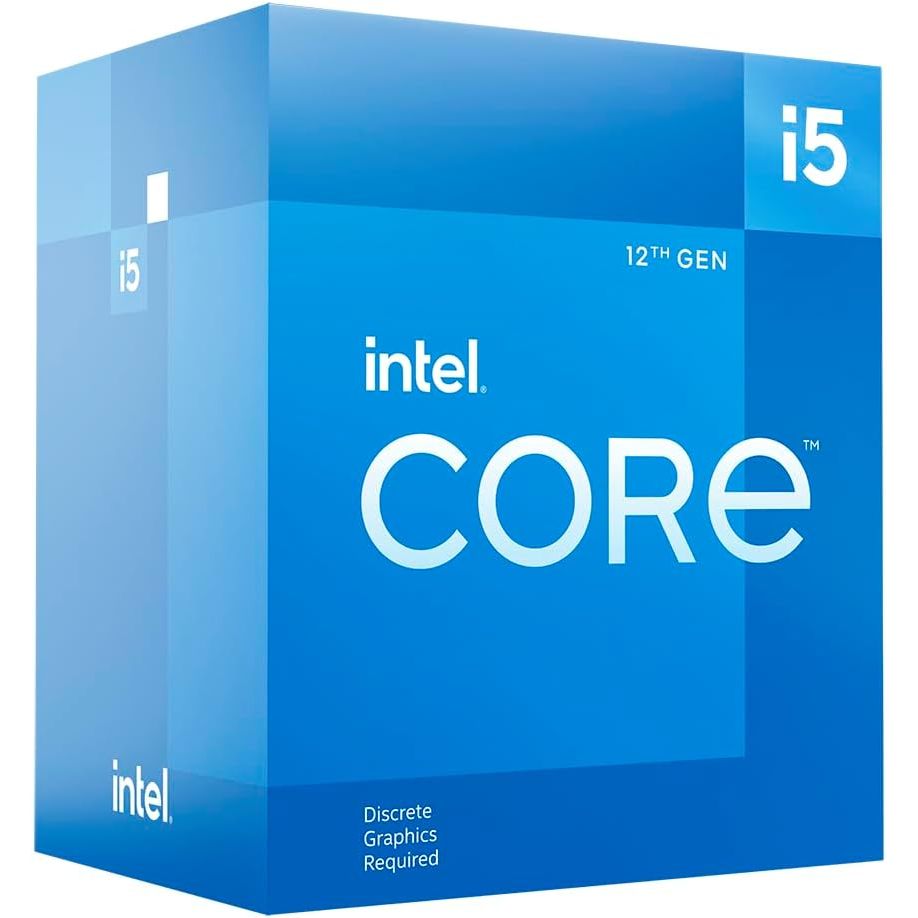 Processador Intel Core I5-12400F 2.5GHZ (Turbo 4.4GHZ) Cache 18MB 6 Núcleos 12 Threads 12ª Ger LGA 1700