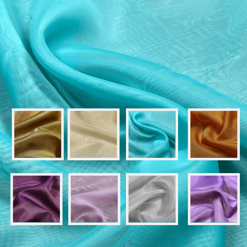 Tecido Voil  Liso - 1,0 x 3,0 metros de largura - Varias Cores - Voal