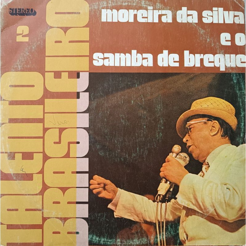 Vinil LP Moreira da Silva - Samba de breque - Talento Brasileiro