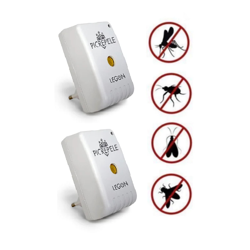 Kit 02 Repelente Eletrônico Espanta Mosquitos Moscas Insetos PICREPELE em Oferta na Shopee