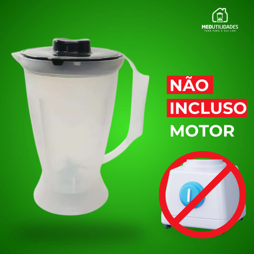 Copo Serve P/ Liquidificador Mallory Advance 5 Eletronic/ Supreme Eletronic/ Magnum Colors