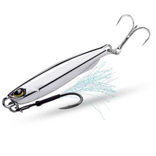 Isca Artificial Slow Jig Metal Prateado Jumping Jig Pesca Mar e Rio em Oferta na Shopee