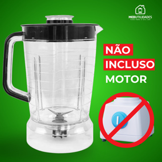 Copo serve para Liquidificador Mondial Turbo L1000/ L1100/ L1200 Cristal em Oferta na Shopee
