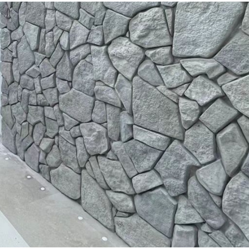 Kit Forma 3d Molde 18 Pedra Moledo Menores ABS 2mm Molde para gesso/cimento/concreto 467