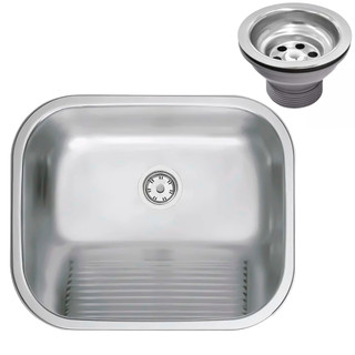 Tanque De Encaixe Com Válvula Aço Inox Acetinado 40X40X22cm 25L Grande Pia Cozinha Tramontina em Oferta na Shopee