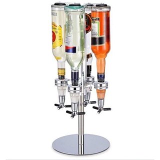 Dispenser Porta Bebidas Giratório Lorben Dosador Automático 4 Garrafas em Oferta na Shopee