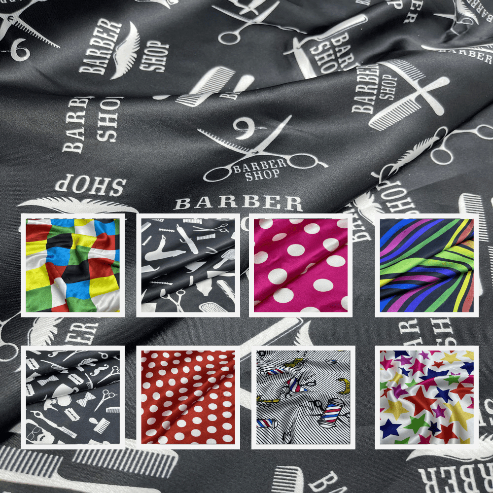 Tecido Cetim  Estampado - Cetim Charmousse  1,0 x 1,5 Largura - 100% Poliéster - Decoração - Festa