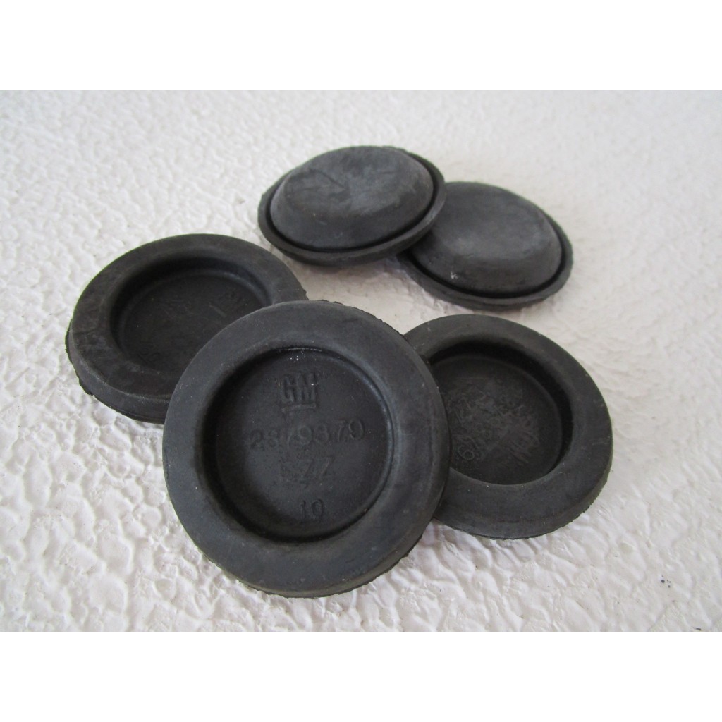 6 Tampão de borracha do assoalho Ø38mm Chevrolet original GM 2879379