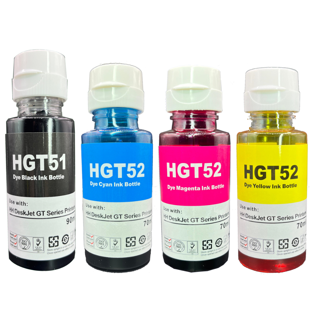 Kit 4x Tintas Compatível Com Hp Ink Tank 410 416 515 Gt 5822