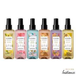 Spray Perfumado Colônia Instance Eudora - 200ml (Maracujá, Karité, Frutas Vermelhas, Baunilha, Ameixa & Praliné e mais) em Oferta na Shopee