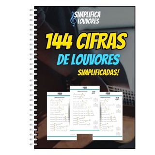 Aprenda Violão com 144 Músicas Cifradas Sem Complicação em Oferta na Shopee