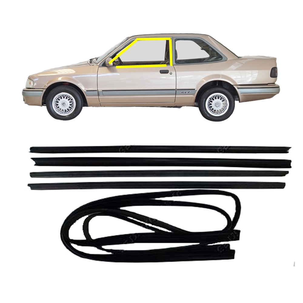 KIT CANALETA APOLLO /92 COMPLETO 6PCS COM PESTANAS EXTERNAS E INTERNAS ESCORT VERONA