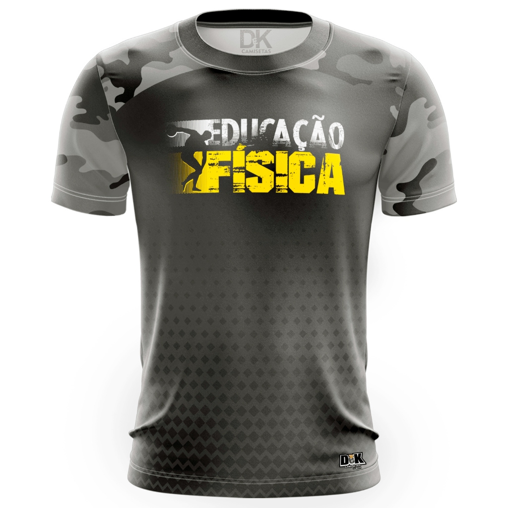 Camisa Camiseta para Educação física faculdade escola academia personal trainer