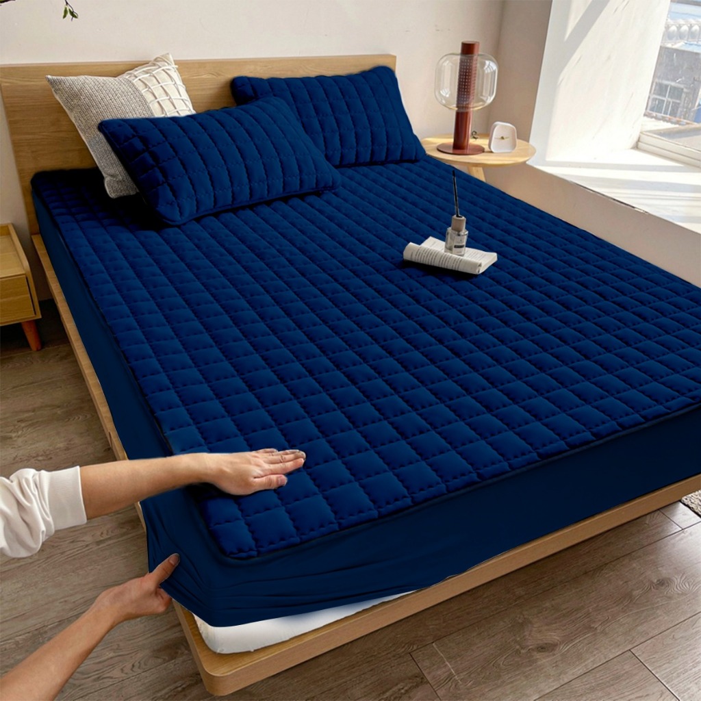 Lencol Impermeavel Matelado Com Elastico Em Toda Volta Casal Queen King e Solteiro Protetor