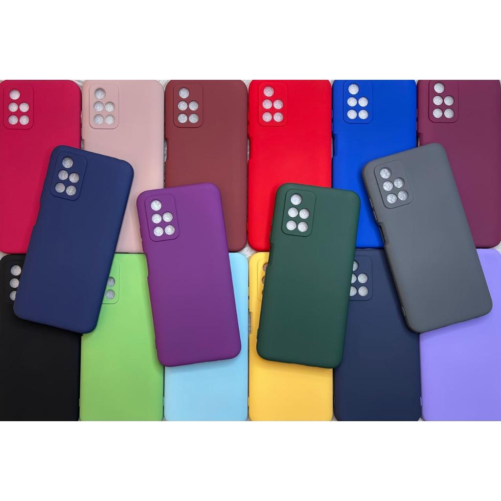 Capa Capinha Para Redmi 10 4G 10 Prime Silicone Aveludado Peícula Case