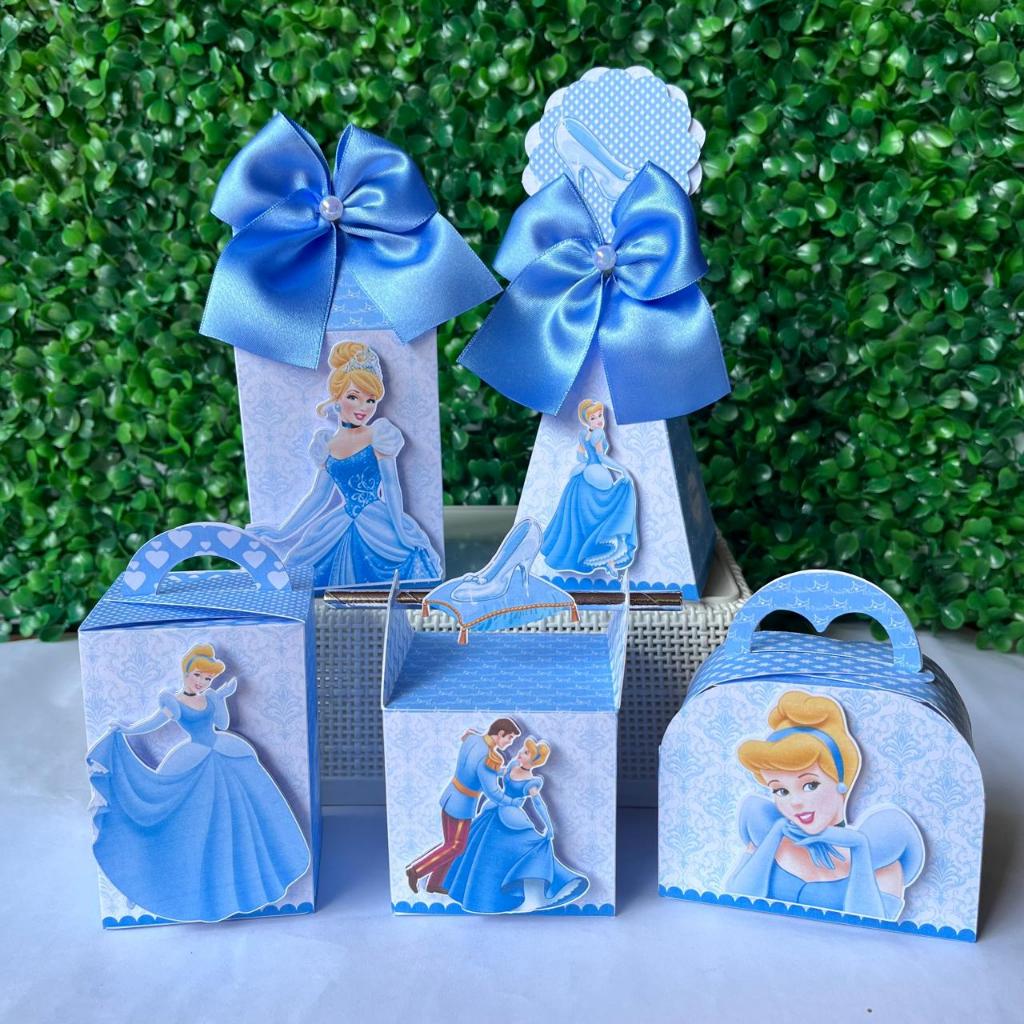 Kit Festa Cinderela | Personalizados | Lembrancinhas | Festa infantil | Aniversário