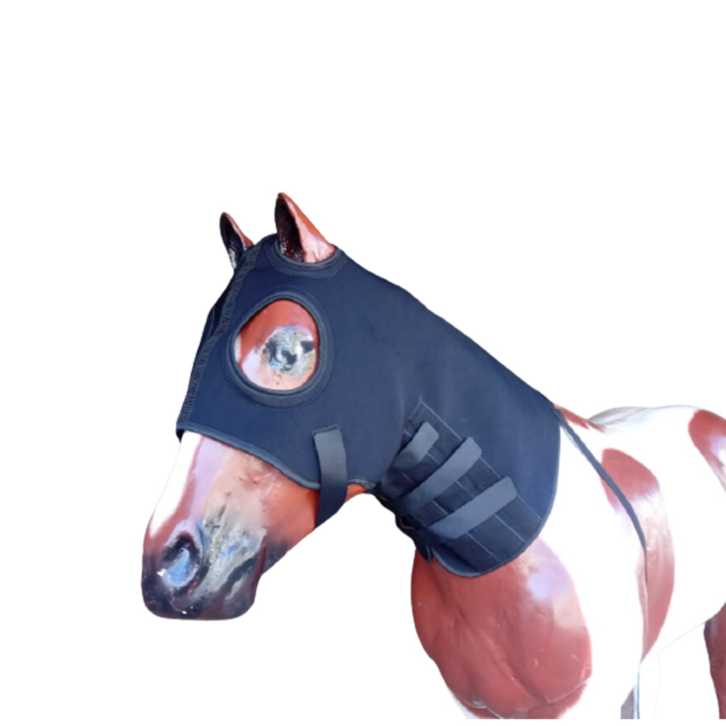 Pescoceira Capuz P/ Cavalo Neoprene Direto Da Fabrica