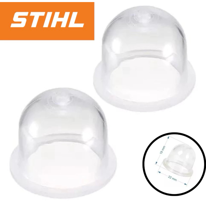 2 unid. Injetor Primer Bulbo Bolha Roçadeira Stihl Fs55 Fs80 Fs85 22mm em Oferta na Shopee