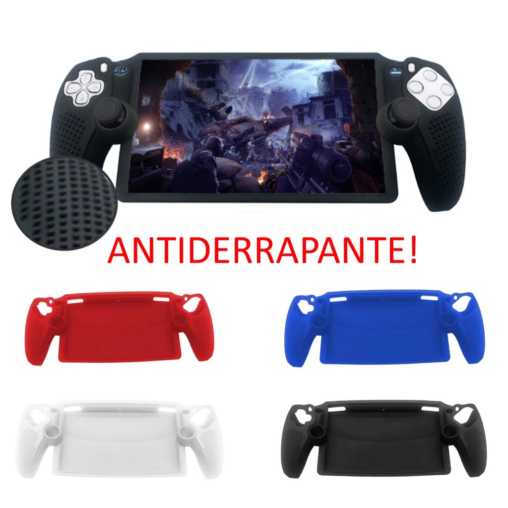 Capa Protetora Silicone Premium PlayStation Ps5 Portal Remote em Oferta na Shopee