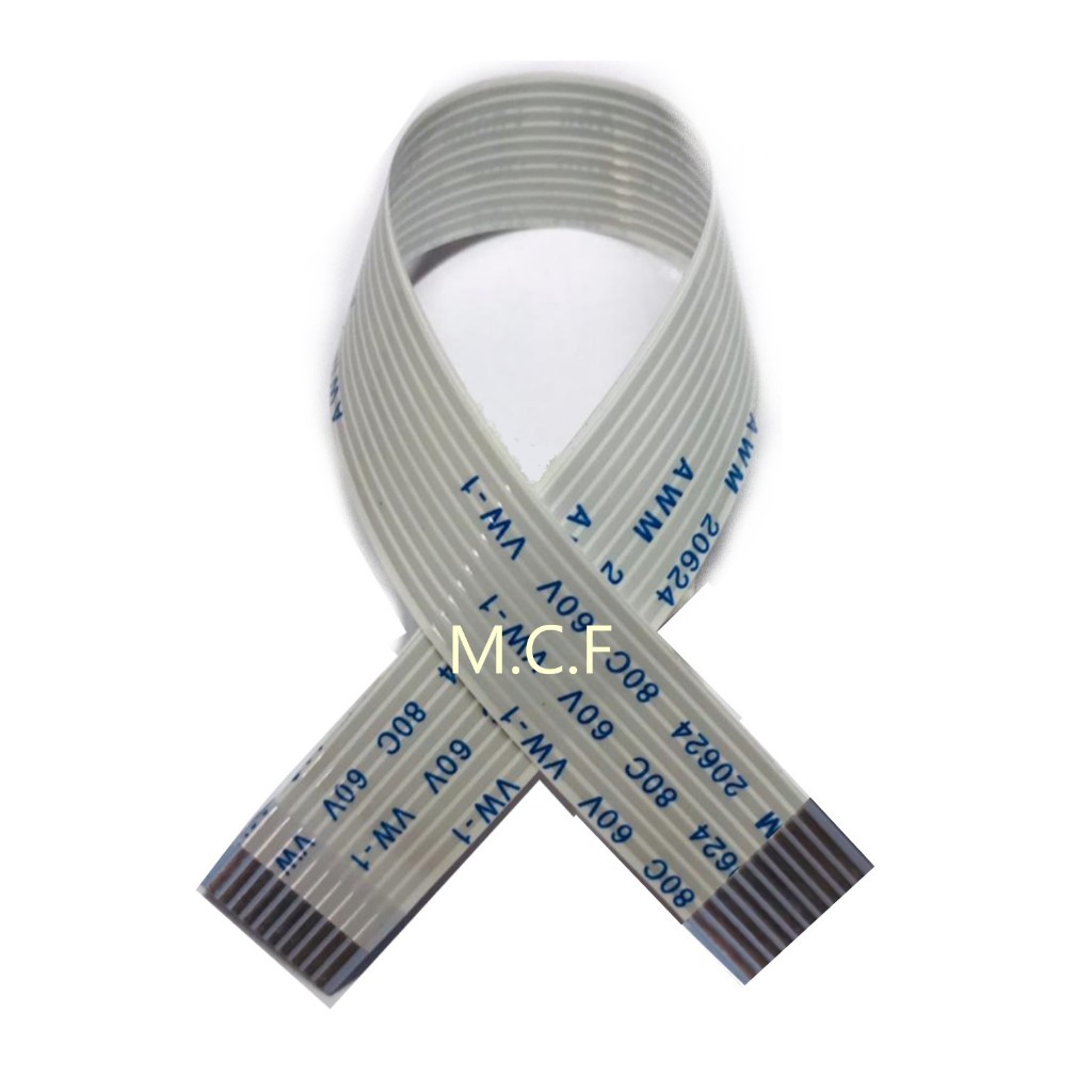 Cabo Flat 10 Vias X 20cm Compatível para Painel Impressora Multifuncional HP Ink Tank 416