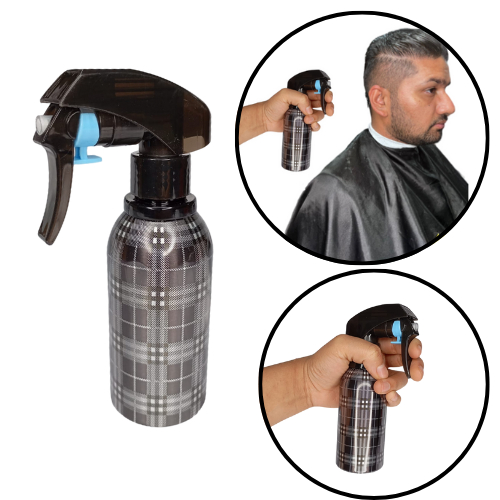 Borrifador Jato Mini para Cabeleireiro Xadrez Preto cod 1148 em Oferta na Shopee