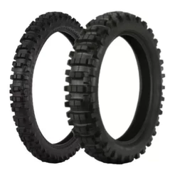 Par Pneu K760 Trakmaster 80/100-21 + 100/100-18 Uso Com Câmara