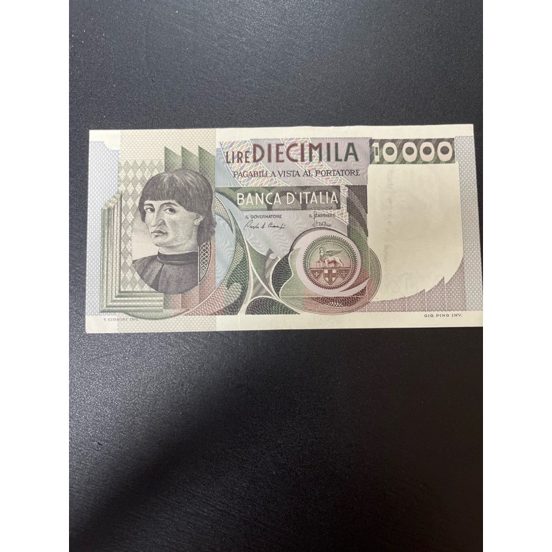 Cédula Itália 🇮🇹 10.000 ₤ - Itália - Lira mbc B493