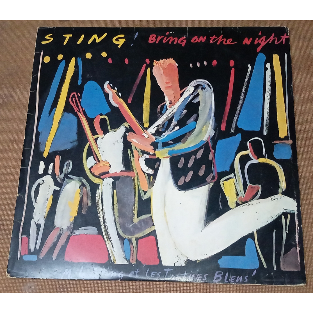 Sting - Lp Duplo Bring On The Night Com Encartes E Release
