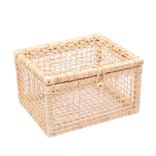 Baú palha de milho cesta de presente caixa organizadora em Oferta na Shopee