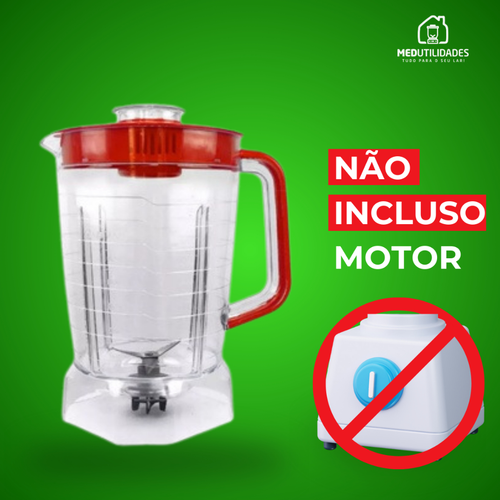 Copo de liquidificador serve para Oster power full 1400 oliq 605/601