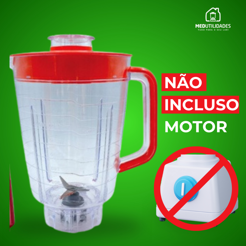 Copo de Liquidificador serve para Walita Serie 5000 RI2240/RI2242/RI2244