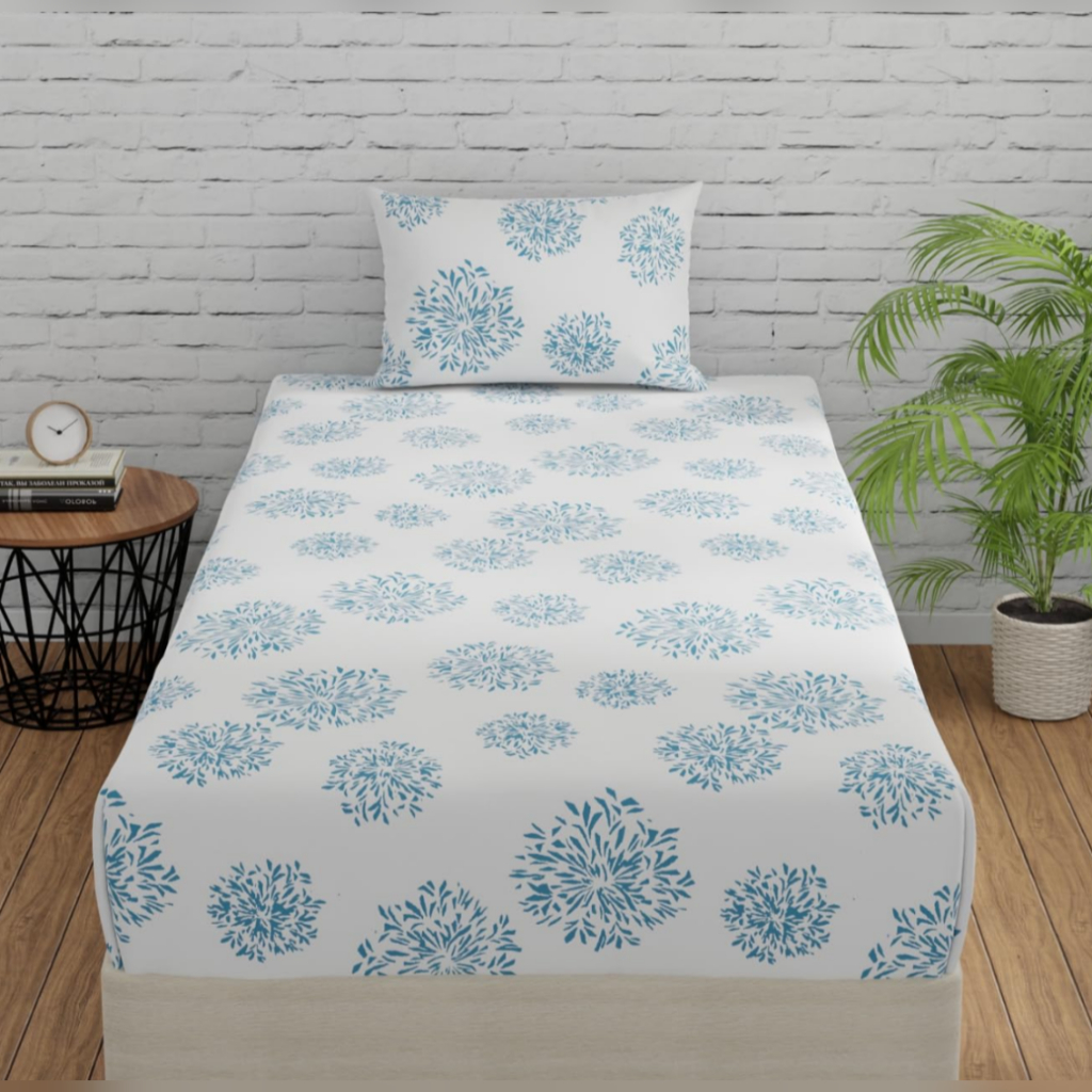 Kit 2 Lençois Solteiro Avulso com Elástico Ultra Macio Virol Micropercal Estampado